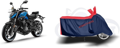 ATBROTHERS Waterproof Two Wheeler Cover for CFMoto(400NK, Blue, Red)