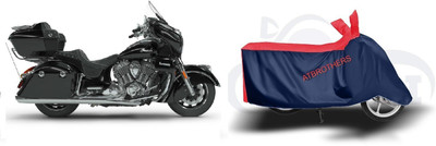 ATBROTHERS Waterproof Two Wheeler Cover for Indian(Roadmaster, Blue, Red)