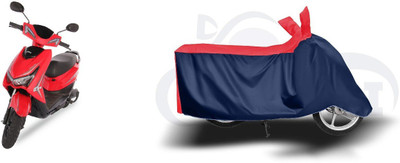ATBROTHERS Waterproof Two Wheeler Cover for Ampere(Reo Elite, Blue, Red)