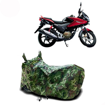 Exciting collections Two Wheeler Cover for Honda(Stunner CBF, Green)