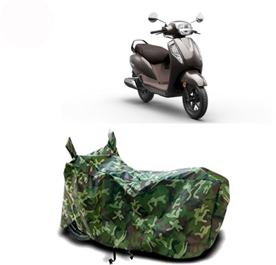 Exciting collections Two Wheeler Cover for Suzuki(New Access 125, Green)