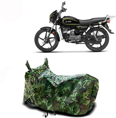 Exciting collections Two Wheeler Cover for Hero(Super Splendor, Green)