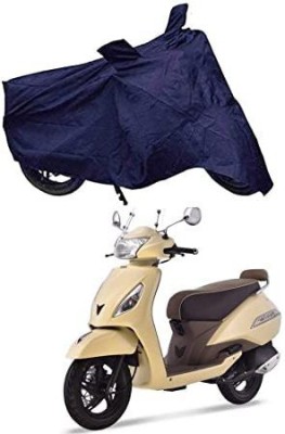 KEDIT Two Wheeler Cover for TVS(Jupiter 125, Blue)