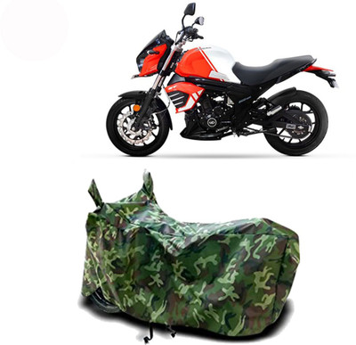 Exciting collections Two Wheeler Cover for Mahindra(Mojo, Green)