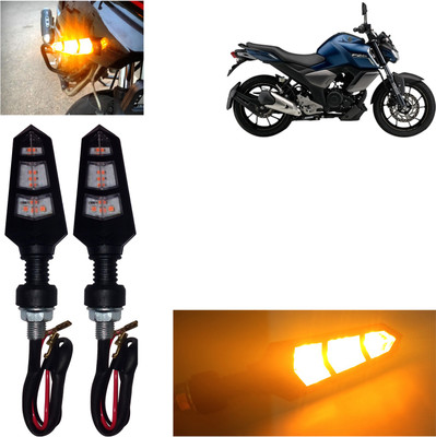 DvineAutoFashionZ Side, Rear LED Indicator Light for Yamaha Universal For Bike(Amber)