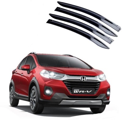 ASRAUTO For Front, Rear Wind Deflector(Tinted Honda WRV i-DTEC S)