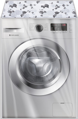 Fab Genie Front Loading Washing Machine  Cover(Width: 59.8 cm, White,Black)