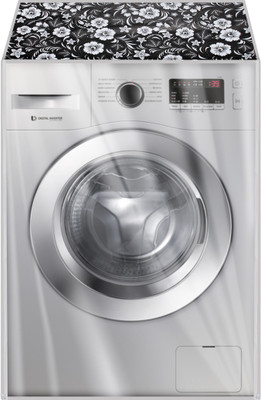 Fab Genie Front Loading Washing Machine  Cover(Width: 59.8 cm, Black,White)