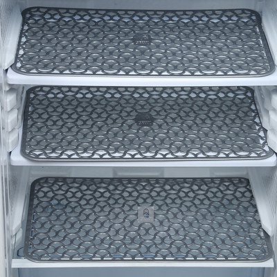 H K TRADERs Fridge Mat(Width: 43.18 cm, Gray)