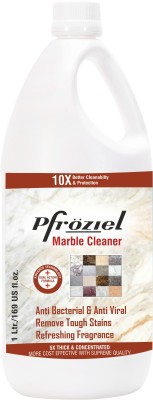 Pfroziel Marble & Granite Floor Cleaner / Shampoo (1L ) Remove tough stains. Organic Cleaner with refreshing flowerish fragrance(1 L)