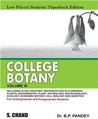 College Botany Volume III(English, Paperback, Pandey B P)