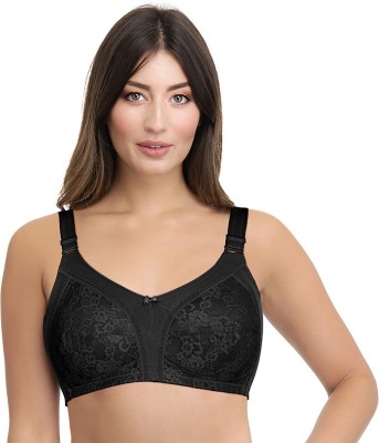 Amante Magic Support Women Full Coverage Non Padded Bra(Black)