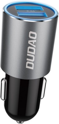 DUDAO 15 W Qualcomm 3.0 Turbo Car Charger(Grey)