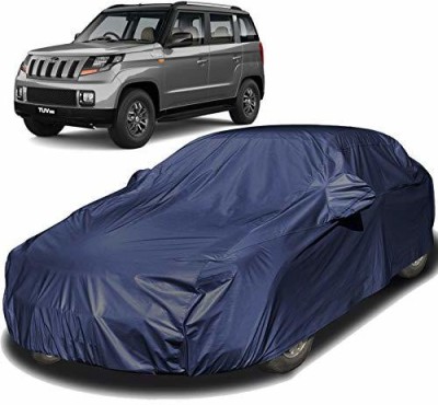 Autofact Car Cover For Mahindra TUV300 (With Mirror Pockets)(Blue, For 2015, 2016, 2017, 2018, 2019, 2020, 2021 Models)