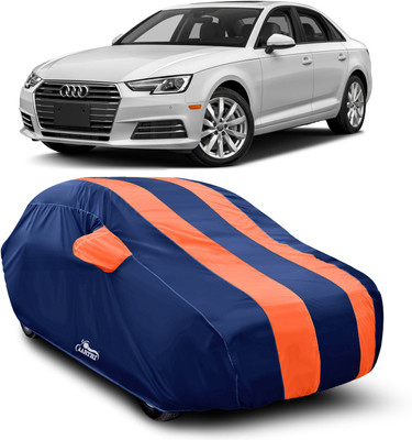 XAFO Car Cover For Audi A4 (With Mirror Pockets)(Orange)