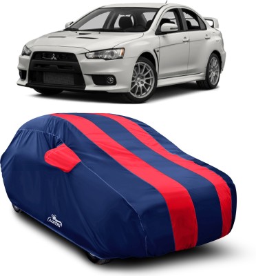 VITSOA Car Cover For Mitsubishi Lancer (With Mirror Pockets)(Red)