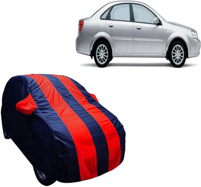 ABS AUTO TREND Car Cover For Chevrolet Optra (With Mirror Pockets)(Blue, Red)