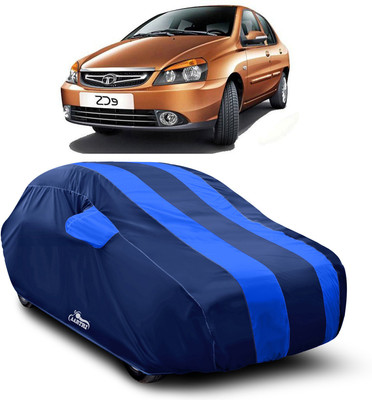 XAFO Car Cover For Tata Indigo CS (With Mirror Pockets)(Blue)