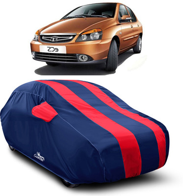 XAFO Car Cover For Tata Indigo CS (With Mirror Pockets)(Red)