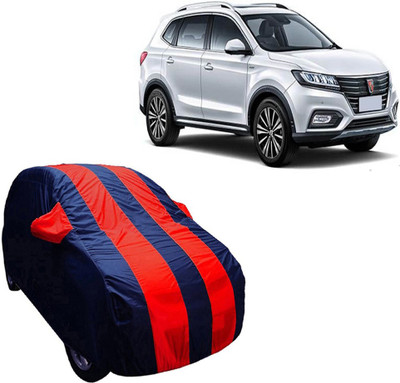 ABS AUTO TREND Car Cover For MG ERX5 (With Mirror Pockets)(Blue, Red)