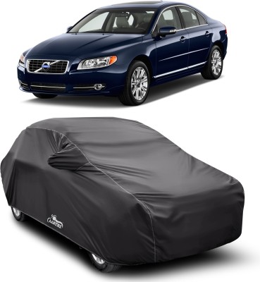 DROHAR Car Cover For Volvo S80 (With Mirror Pockets)(Grey)