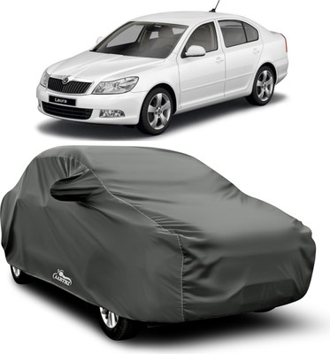 XAFO Car Cover For Skoda Laura (With Mirror Pockets)(Grey)