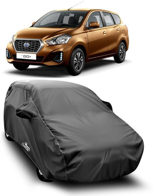 XAFO Car Cover For Datsun Go+ (With Mirror Pockets)(Grey)