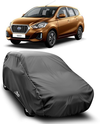 XAFO Car Cover For Datsun Go+ (With Mirror Pockets)(Grey)