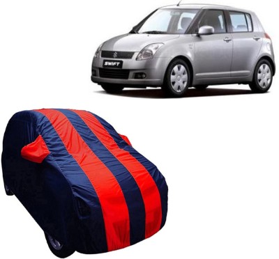 ABS AUTO TREND Car Cover For Maruti Suzuki Swift (With Mirror Pockets)(Blue, Red)