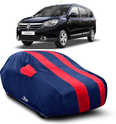 XAFO Car Cover For Renault Lodgy (With Mirror Pockets)(Red)