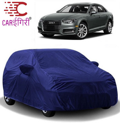 Carigiri Car Cover For Audi A4 (With Mirror Pockets)(Blue)