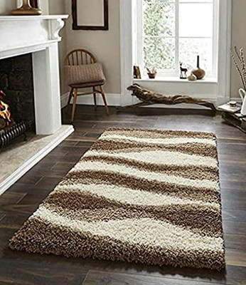 SPA Furnishing Multicolor Polyester Area Rug(5 ft,  X 5 ft, Rectangle)