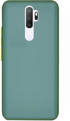 INSTYLE Back Cover for Oppo A5 2020, Oppo A9 2020 Matte Smoke Case(Green, Camera Bump Protector, Pack of: 1)