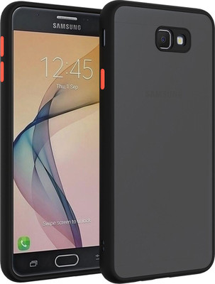 Lilliput Back Cover for Samsung Galaxy J5 Prime Matte Smoke Case(Black, Camera Bump Protector)