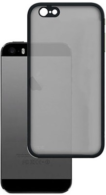 Lilliput Back Cover for Apple iPhone 5, Apple iPhone 5s, Apple iPhone SE 2017, Apple iPhone 5c(Black, Camera Bump Protector, Pack of: 1)