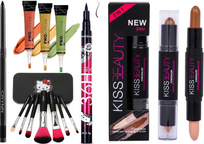 Crynn Ultimate Professional 7 Makeup Brush(5 Items in the set)