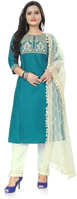 Promza Fashion Women Kurta Churidar Dupatta Set