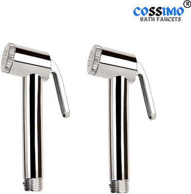 COSSIMO CDH-02 ABS Plastic Jaquar Health Faucet Head (Chrome-Finish) - Pack of 2 Health  Faucet(Single Handle Installation Type)