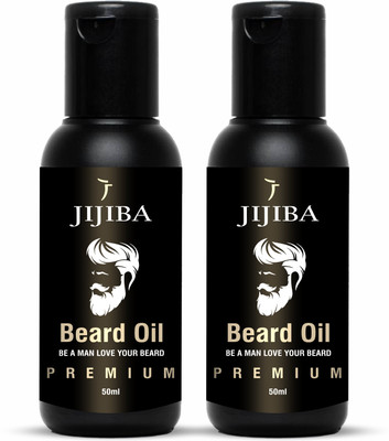 jijiba Beard Growth Oil for strong and healthy beard growth  Hair Oil(100 ml)