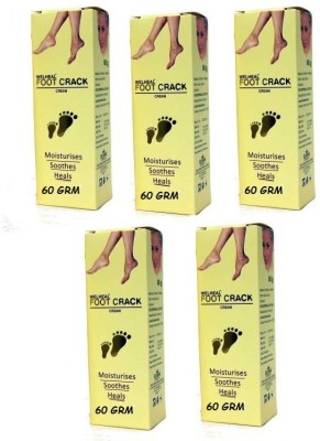 DOUBLE LIPS FOOT CRACK CREAM 60 GRM PACK OF 5 Cream(300 g)