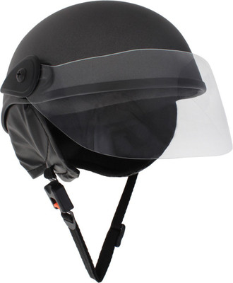 Sage Square Multi-Purpose Half Helmet Motorsports Helmet(Grey Matte)