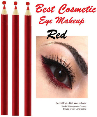 NADJA ULTRA SOFT EYE MAKEUP PENCIL KAJAL(RUBY RED, 6 g)