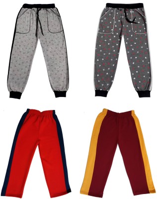 Indistar Track Pant For Boys & Girls(Multicolor, Pack of 4)