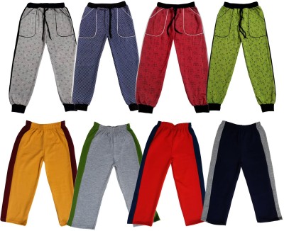 IndiWeaves Track Pant For Boys & Girls(Multicolor, Pack of 8)