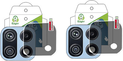 EZGER Back Camera Lens Glass Protector for SAMSUNG Galaxy F42 5G(Pack of: 2)