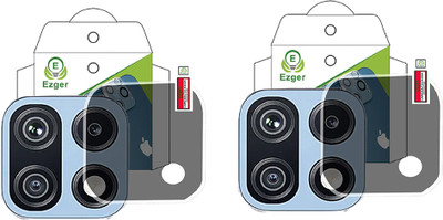 EZGER Back Camera Lens Glass Protector for SAMSUNG Galaxy F42 5G(Pack of: 2)