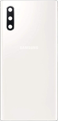 Unique4Ever SAMSUNG NOTE 10 PLUS ( GLASS ) Back Panel(Aura White)