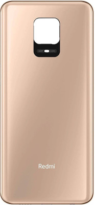 Sandreezz Xiaomi Redmi Note 9 Pro Max Back Panel(Gold)
