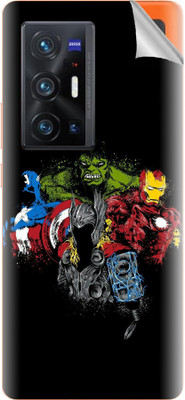 Snooky Vivo X70 Pro Plus Mobile Skin(Black)