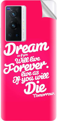 Snooky Vivo X70 Pro Mobile Skin(Pink)